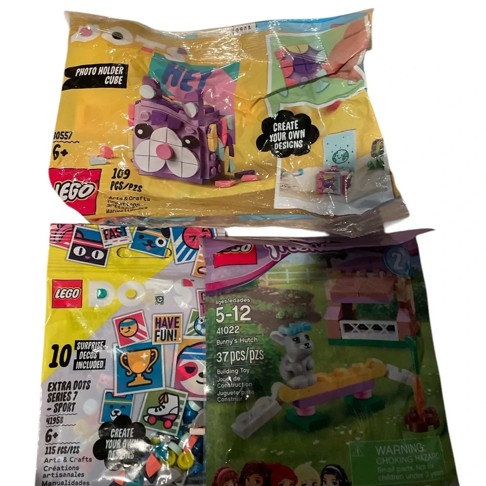 Lego Lot of 3 :  41022,  30557  & 41958  Ages 5 & Up